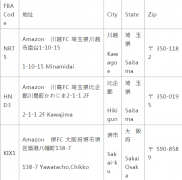 日本fba仓库分布在哪里？日本fba仓库地图